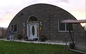 Casa tipo Quonset prefabrficada