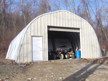 Garaje metálico Quonset Modelo G