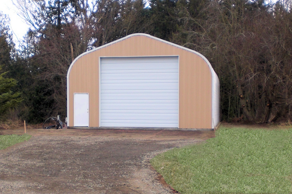 Estructura de garaje Quonset