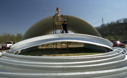 Montaje de un kit de garaje Quonset