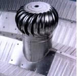 Ventilador de turbina para estructuras metálicas