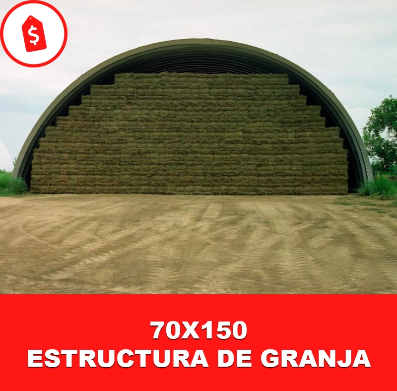 Estructura de granja 70x120