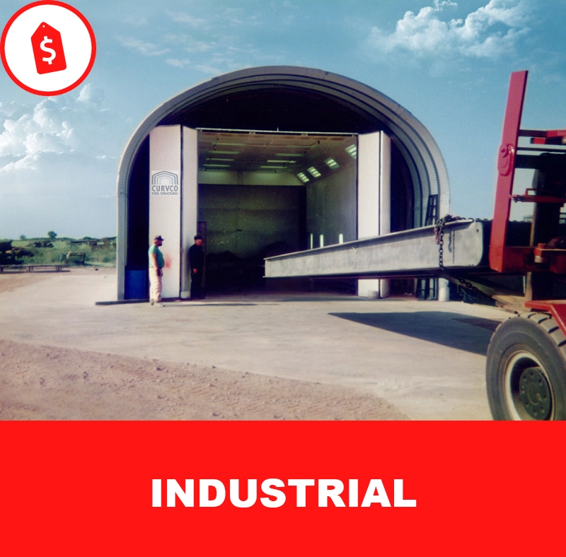 Kits de Quonset para usos industriales