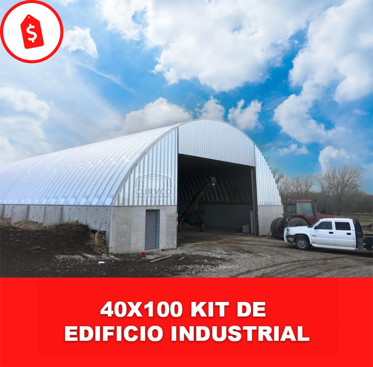 40x100 Kit de Techo Industrial