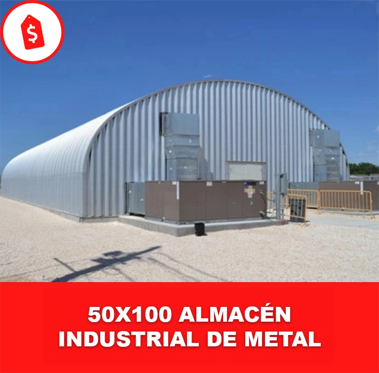 50x100 Almacén Industrial de Metal