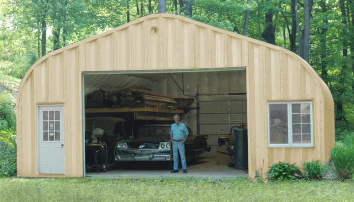 Virgin Island Steel Garage Building